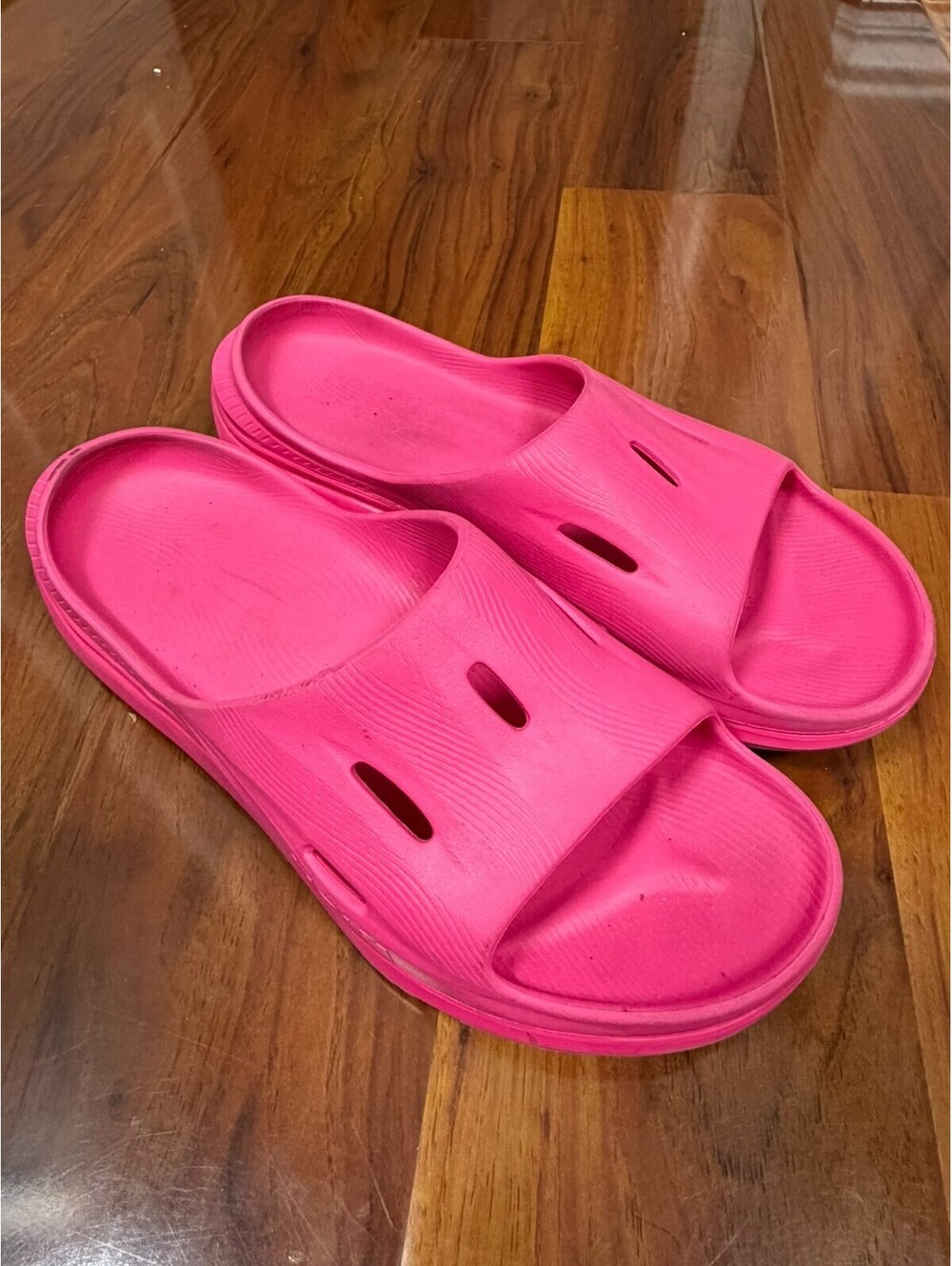 Unisex Hoka Ora Recovery 3 Slides Slide-On Sandals Pink Size M12 1135071